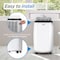 Black & Decker 5,000 BTU Portable Air Conditioner, SACC/CEC BPT05WTBA - alternate 2